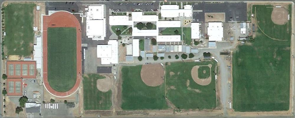 Corning High School Map